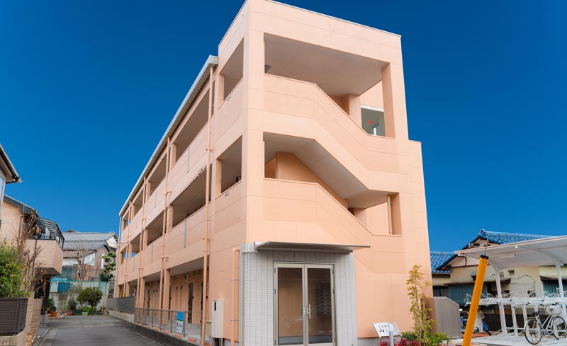 社宅の外観